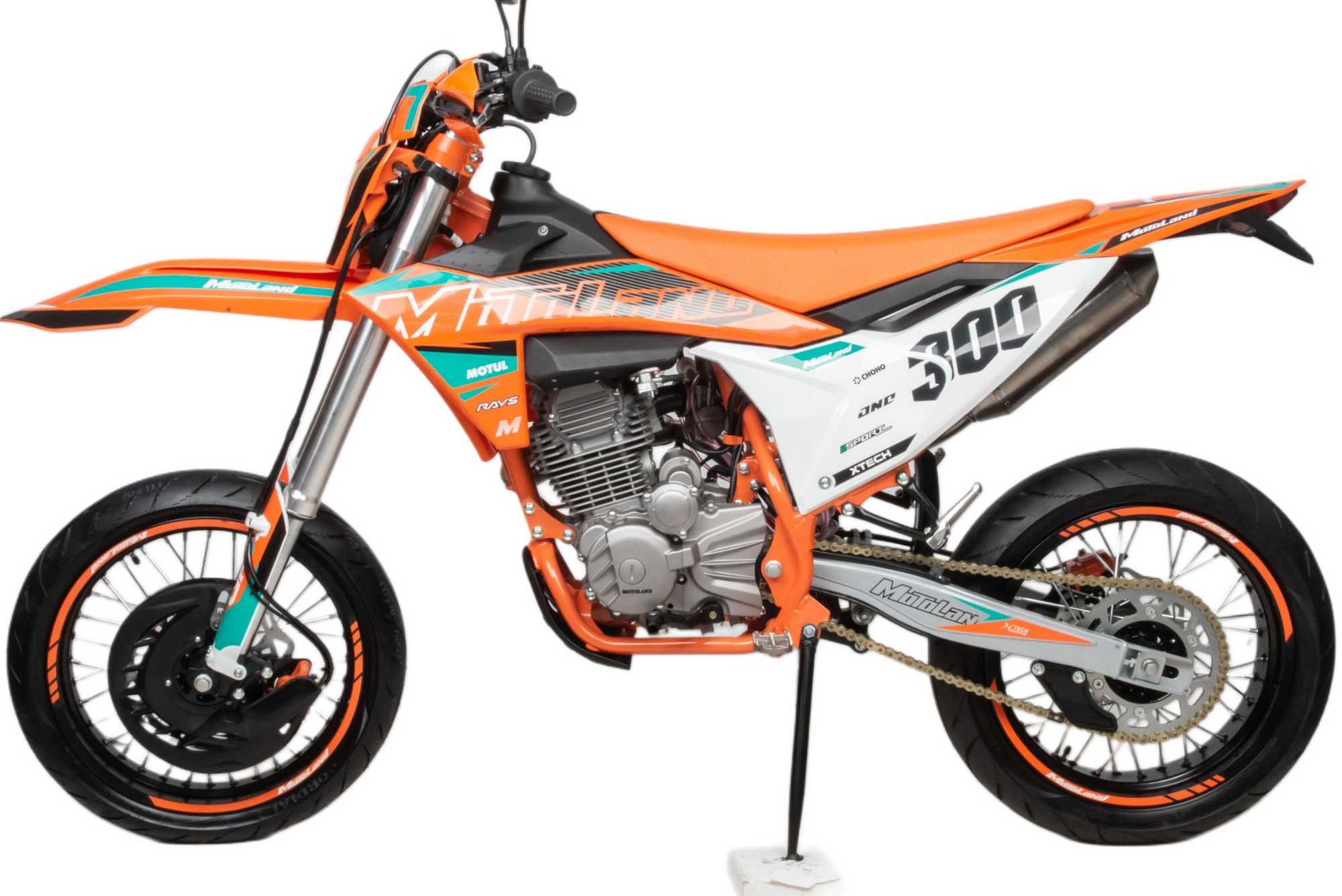 Мотоцикл Кросс Motoland SMX300 S4 (175FMM) 17/17 (мотард)  ПТС