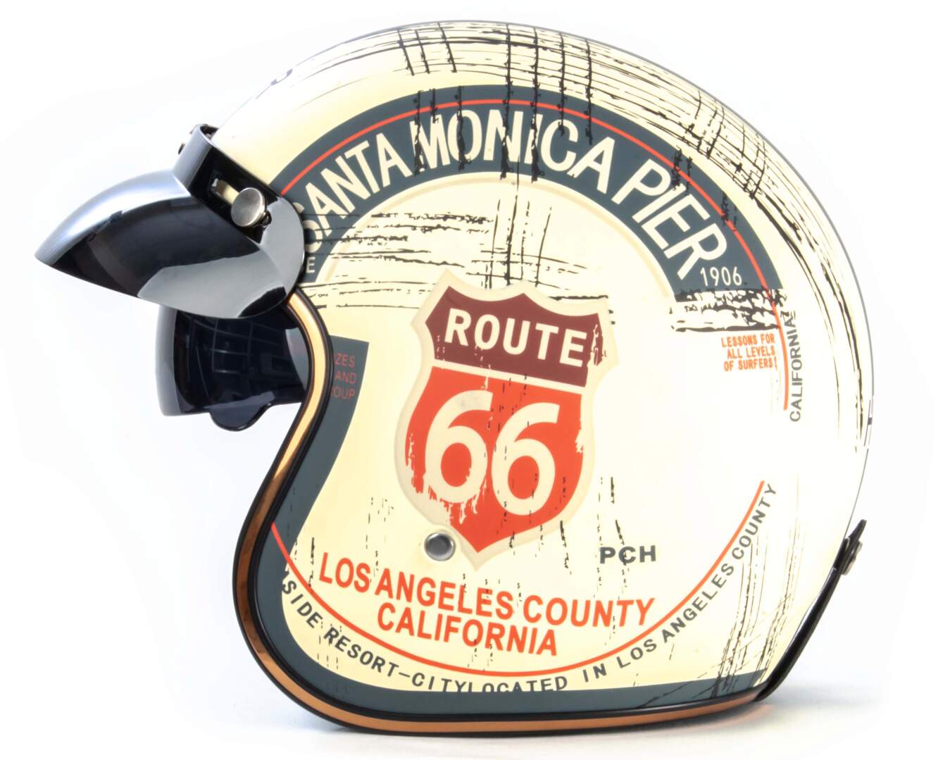 Шлем мото открытый HIZER J510 №1 (M)